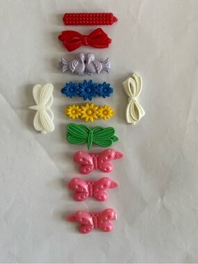 Goody Snap Tight Colorful Assorted Plastic Hair Barrettes
